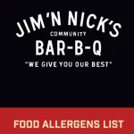 Jim n Nick's Allergen Menu jim n nick's allergen menu